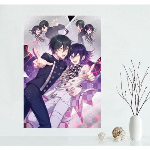 Danganronpa Anime Poster Paintings For Living Room Wall Art Canvas Fabric Cloth Decoration Poster Wall Art Unframed 0224