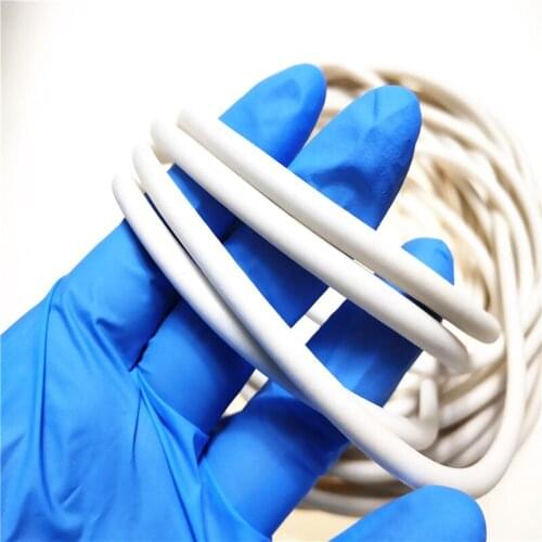 Diameter 1mm 2mm 3mm 4mm white color silicone foaming sealing strip high temperature resistance silicone rubber sealing strip