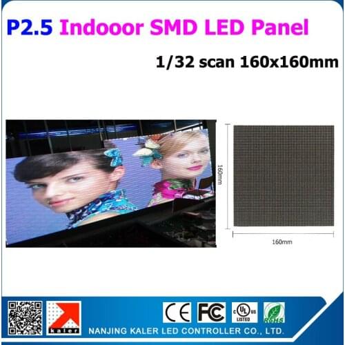 TEEHO 18pcs a lot indoor led panel P2.5 2121 SMD RGB led signboard