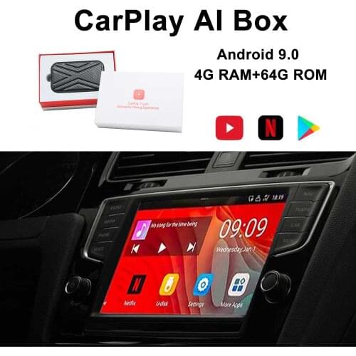 RS GLA CLA CLS GLC 4GB RAM 64GB ROM Carplay TV Box Android 9.0 For Toyota Multimedia Player Mirror Link Carplay Box Tv For Cars