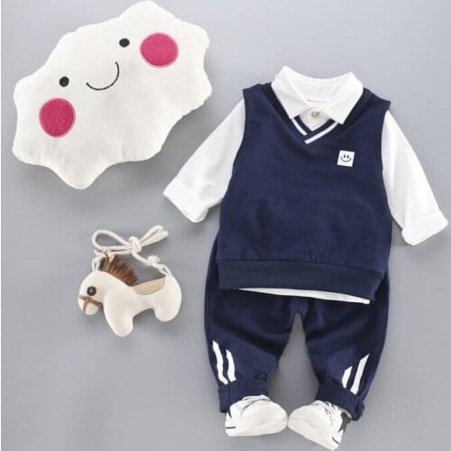 Baby Girl Boy Spring Fall Casual Clothing Set