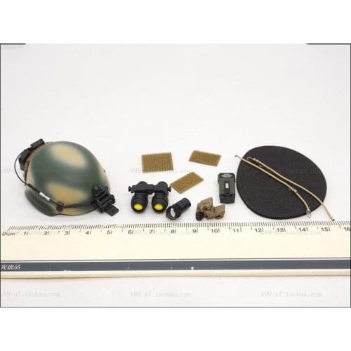 1/6 Scale DAM78077 Delta Special Forces CAG Captain Helmet with Night Vision Device Model for 12''Figure Body Accessories DIY