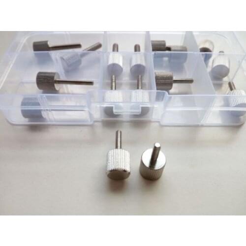 16pcs M3 M4 Tighten Screws Hand Twist Stainless Steel Screw Bolt Bolts Kits Set High Quality