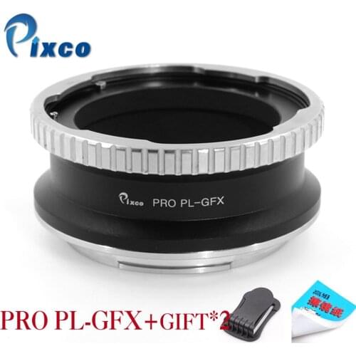 Pixco for PRO PL-GFX Adapter suit for PL Mount Lens to suit for Fuji GFX Medium Format Camera