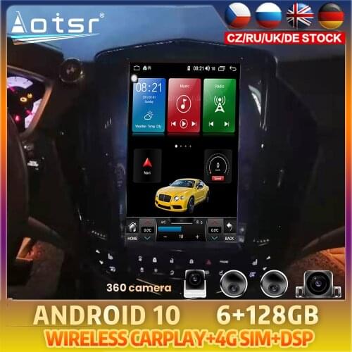 Android 10 For Cadillac SRX 2008 2009 2010 2011 2019 Car DVD GPS Coche Navigation Auto Radio Stereo Multimedia Player HeadUnit