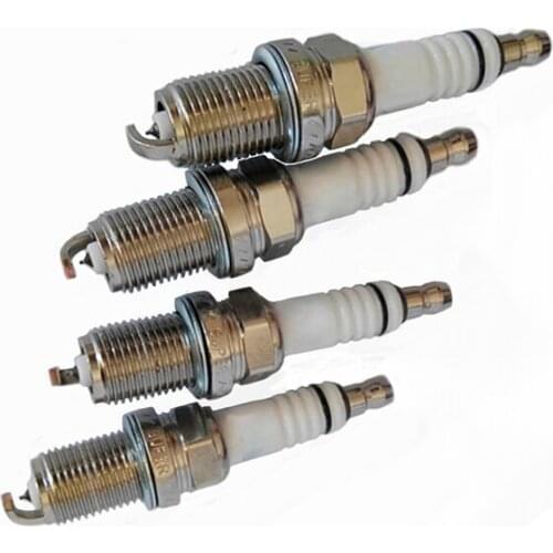 Car Iridium Alloy Glow Spark Plug Candles For Celica Avalon 1.8L ZZT231 3.0L MCX10 2ZZ-GE 1MZFE Engine Ignition