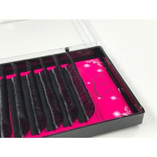 BFF Brand 4boxes Eyelashes extension 0.03/0.05mm soft black synthetic mink artificial Fake False Eye Lash Individual Eyelashes