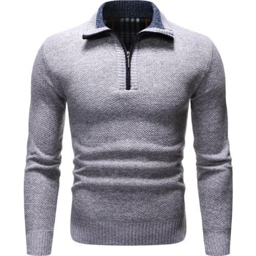 BULUOLANDI Men's Pullovers With Zip