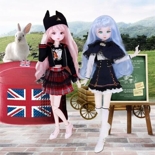 DBS Outfits for 1/4 BJD Dairy Queen Student series mechanical joint Body girls ICY SD