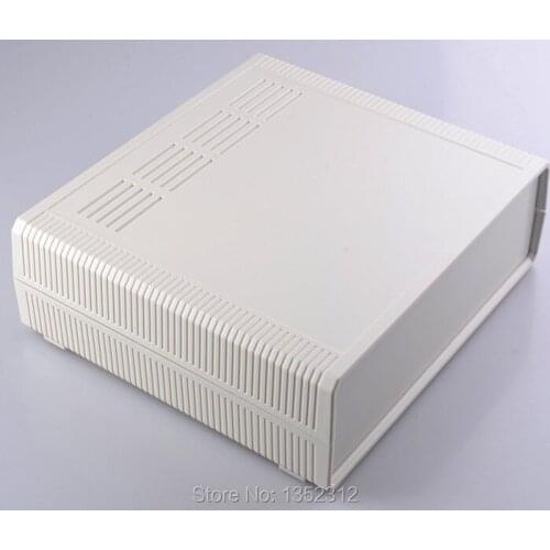2 pcs/lot 290*260*80mm power amplifier enclosure box waterproof junction box abs plastic enclosure for electronic DIY case