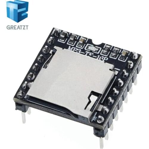 GREATZT Mini MP3 Player Module TF Card U Disk Mini MP3 Player Audio Voice Module Board For Arduino DF Play Wholesale