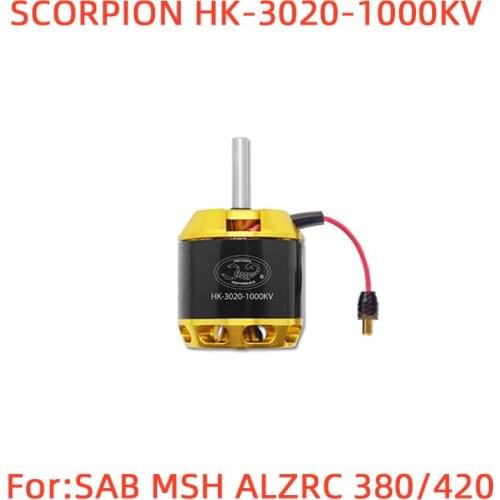 SCORPION HK-3020-1000KV BRUSHLESS HELI MOTOR FOR SAB 380 420 ALZRC MSH 380 RC Helicopter