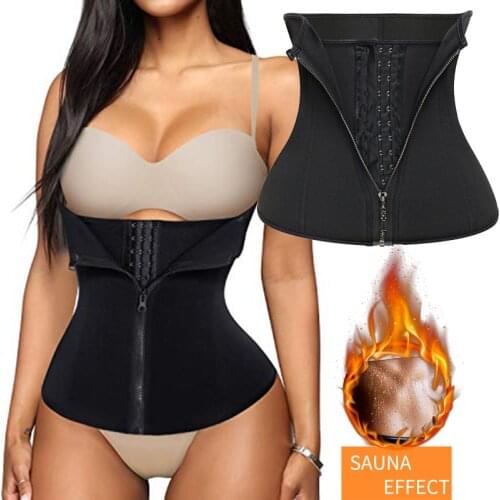Neoprene Sweat Waist Trainer Corset Underbust Trimmer Body Shaper Belt for Women Sport Girdle Cincher Hourglass Faja Shapewear