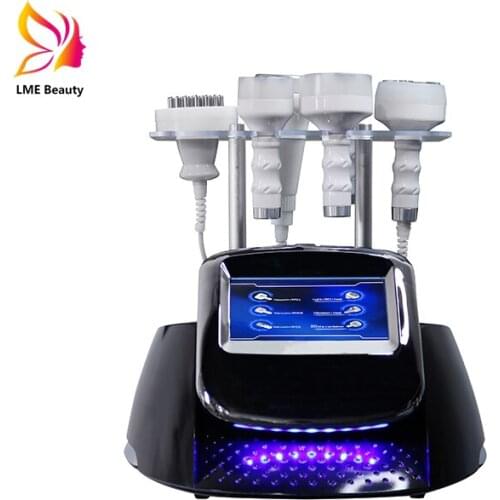 2021 New 6 in 1 RF Cavitation Weight Loss Beauty Machne Cavitation + RF+Vacuum Roller+BIO Body Slimming Machine