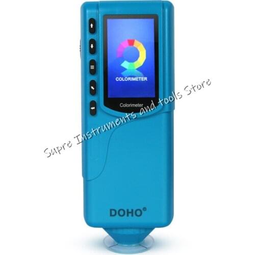 New 3nh DOHO Portable Color Difference Tester DR-10 Economy High Precision Paint Coating Plastic Fabric Color Difference Meter