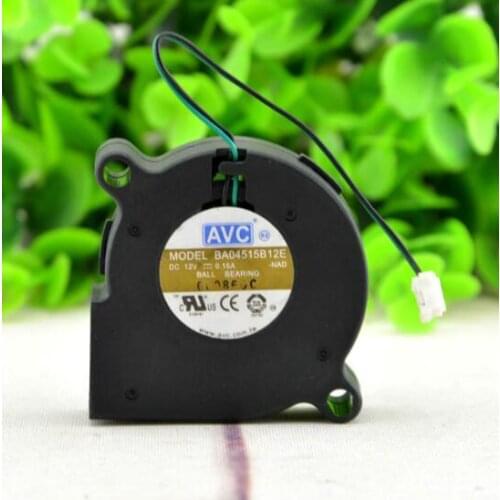 Original for AVC 4515 BA04515B12E NED DC 12V 0.15A 2-Lines cooling Fan