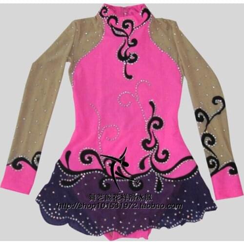 Figure Skating Dresses For Girls Graceful New Brand Custom Ice Skating Dresses For Competition DR4445