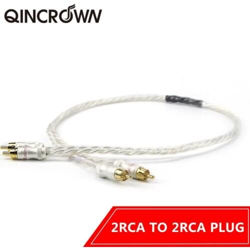 HiFiPair odin interconnect cable silver plated copper signal wire , hifi audio video extend cable