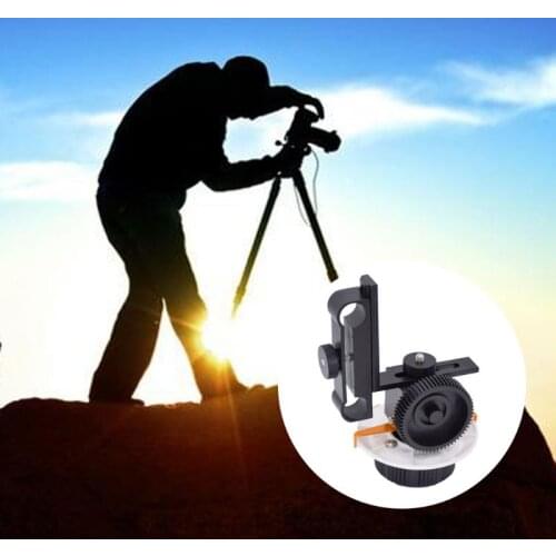 Follow Focus Stabilizer and Gear Belt for SLR Camera Camcorder Photography Parts 69HF