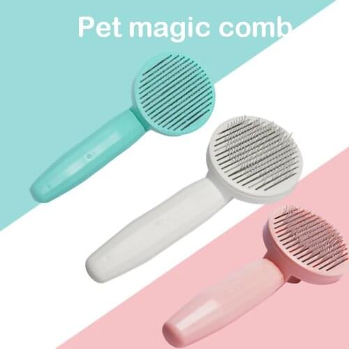 Cat Combdog Productsfloating Hairpet Magic Grooming And Carelong And Short Cat Puppets Shed Hair Universal Needle Comb Brushing