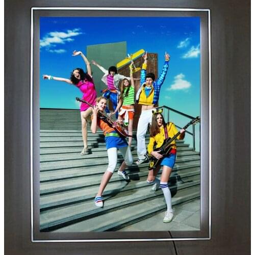 Pack/5units) A2 Single Sided Wall Mounted Real Agent Poster Display Light Box,Wall Led Light Pockets