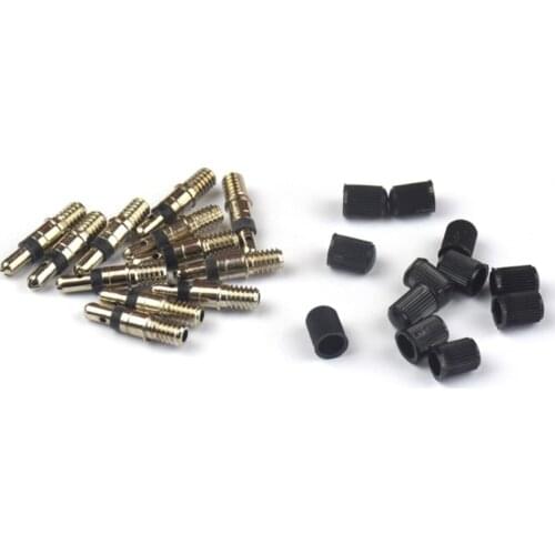 Bicycle Nozzle Presta Removable German Core Bicycle Airtight Core , 10 Pieces