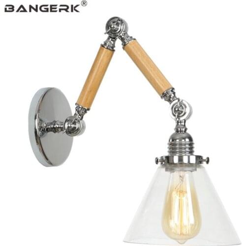 Vintage Long Arm Sconce Wall Lights Loft Edison Industrial Adjust LED Wall Lamp Bedside Home Decor Indoor Lighting Fixtures