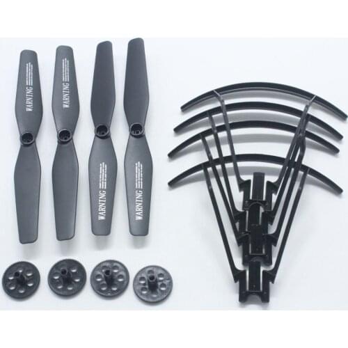 Isuo XS816 RC Drone Quadcopter Spare Parts Protective Cover Main Gear Propeller Accessories