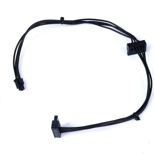 1pc 45CM Mini 4 Pin To 2 Sata SSD Power Supply Cable for Lenovo M410 M610 M415 B415