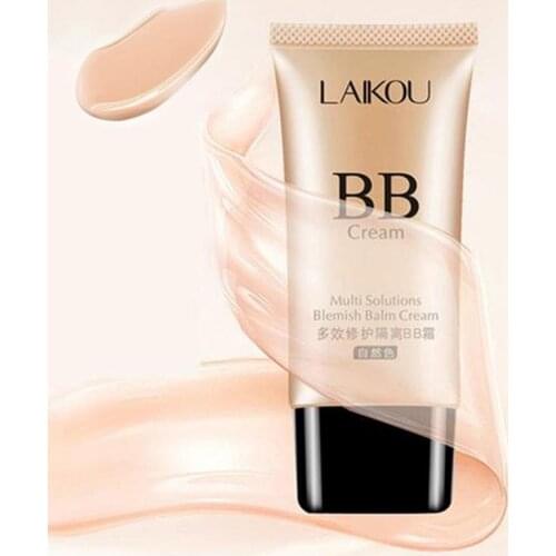 1PC Natural Brightening BB cream Moisturizing Hydrating Nude Makeup Isolation Concealer Foundation Makeup cosmetics TSLM1