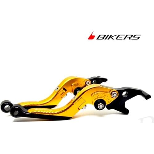 BIKERS CNC Aluminum Folding Extendable Adjustable Brake Clutch Levers For SYM GTS 125 250 300