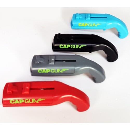 Creative Beer Bottle Opener Fly Cap Launcher Beer Bottle Opener Gun Shooting Corkscrews Shotgun Tool Kitchen Bar Accessories