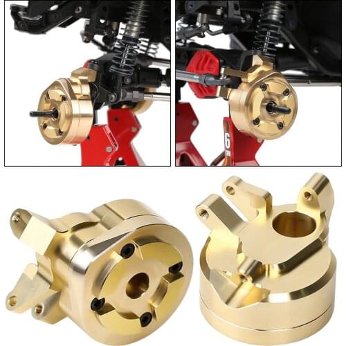 Brass Heavy Duty Steering Knuckle & Steering Knuckle for SCX10 III