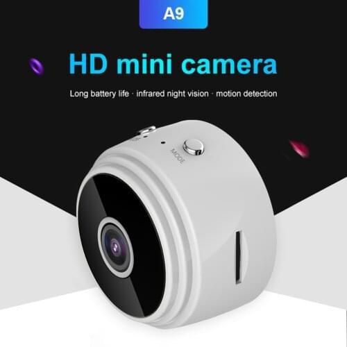 A9 Mini Camera 720P HD Night Vision Wireless Surveillance WiFi Motion Detection DVR Micro Camcorders Home Security Baby Monitor