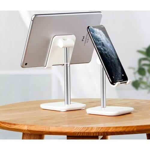 Phone Holder Stand Desk Phone Holder for 4.0 to 12inch Tablet Cell Phone Support For iPad iPhone Xiaomi Samsung Huawei Lenovo