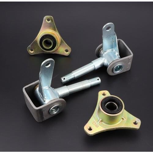 New 1set 6 7 inch Wheel Knuckle Spindle With Wheel Hub Fit For DIY 110cc 168 200F Go Kart Buggy Karting ATV UTV Quad Bike Parts