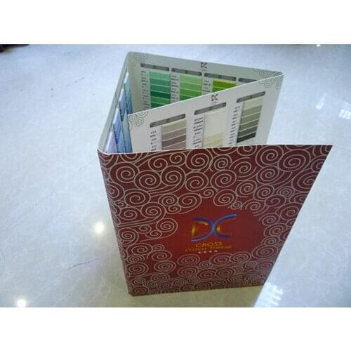 Wholesale Price Practical Embroidery Floss Thread 447 Color Map Book