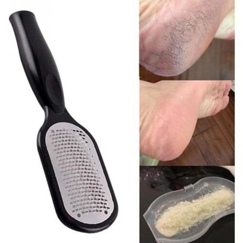 1PCS Professional Pedicure Rasp Foot File Cracked Skin Callus Remover Dual Sided Hard Dead Massager Scrub Rub Feet Care Tool