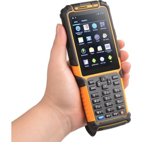 TS-901 4G Handheld PDA Android 7.0 POS Terminal Handy 1D 2D Barcode Scanner 4G Wifi Bluetooth GPS Barcode Reader RFID