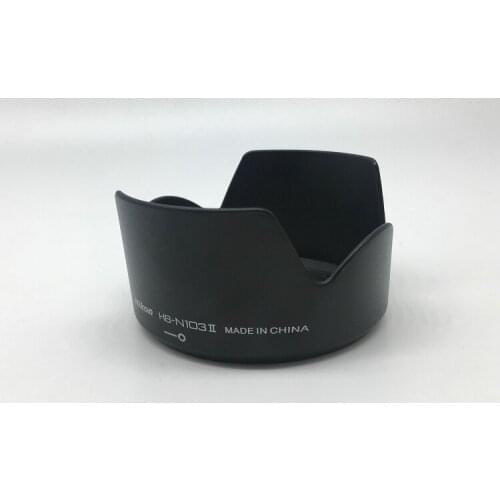 Digital Camera Lens Hood Protect Cover HB-N103II Fits for Nikon1 30-110mm f/3.8-5.6 VR 40.5mm Filter Lens