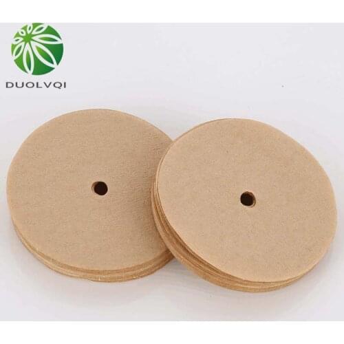 100pcs/Pack Disposable Coffee Maker Filter Paper Practical Unbleached Filter Paper Coffee Filter Papers For Vietnamese Pot