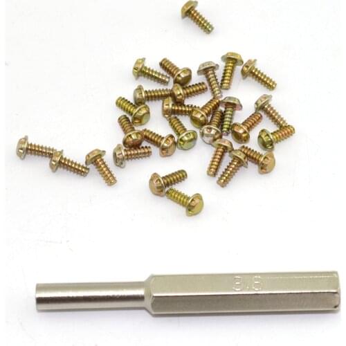 50pcs/lot Cartridge Case Screw for NES, SNES, N64, GB Game Cartridge case 3.8mm include ScrewDriver Bit