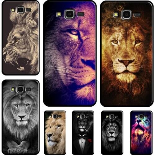 Lion Alpha Male Soft Case For Samsung Galaxy A7 A9 A6 A8 Plus A3 A5 2017 2016 J6 J3 J4 J5 J7 J2 Core 2018