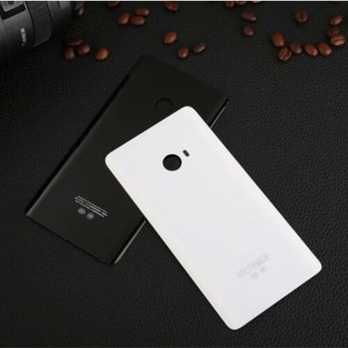 Note2 Minote2 100% Real Housing For Xiaomi Mi Note 2 Glass Battery Cover Repair Back Door Phone Rear Case + Logo Sticker