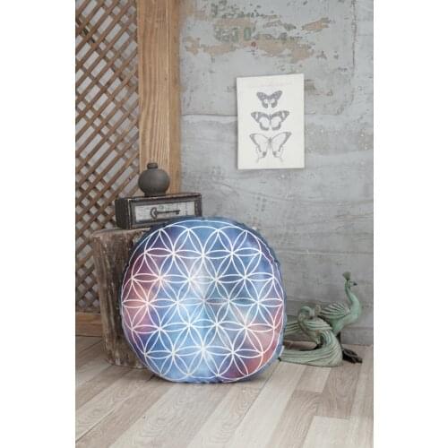 Decorative Floor Cushion Flower Of Life 2021-2022 Home - Garden - Balcony Decoration