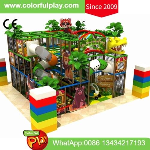 Kids zone soft play town jungle gym theme park for family fun entertainment center animal zoo design