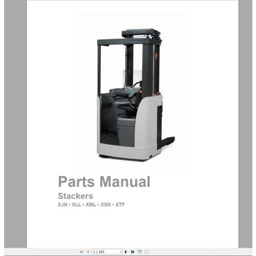 For NISSAN UNICARRIERS Forklift Part Catalog & Service Manual (PDF) 2017