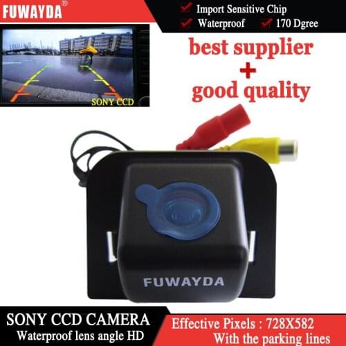 FUWAYDA Parking Assistance SONYCCD HD Car RearView Reverse Backup Color Camera night vision waterproof led for TOYOTA Prius 2012