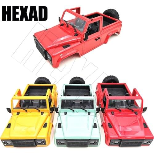 D90 Body Shell With Tires For 1/12 MN D90 D91 D99 MN45 MN90 MN99S RC Auto Parts Accessories