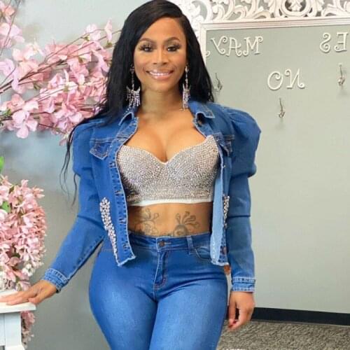 LSFJLYDLYQW Womens Denim Jackets